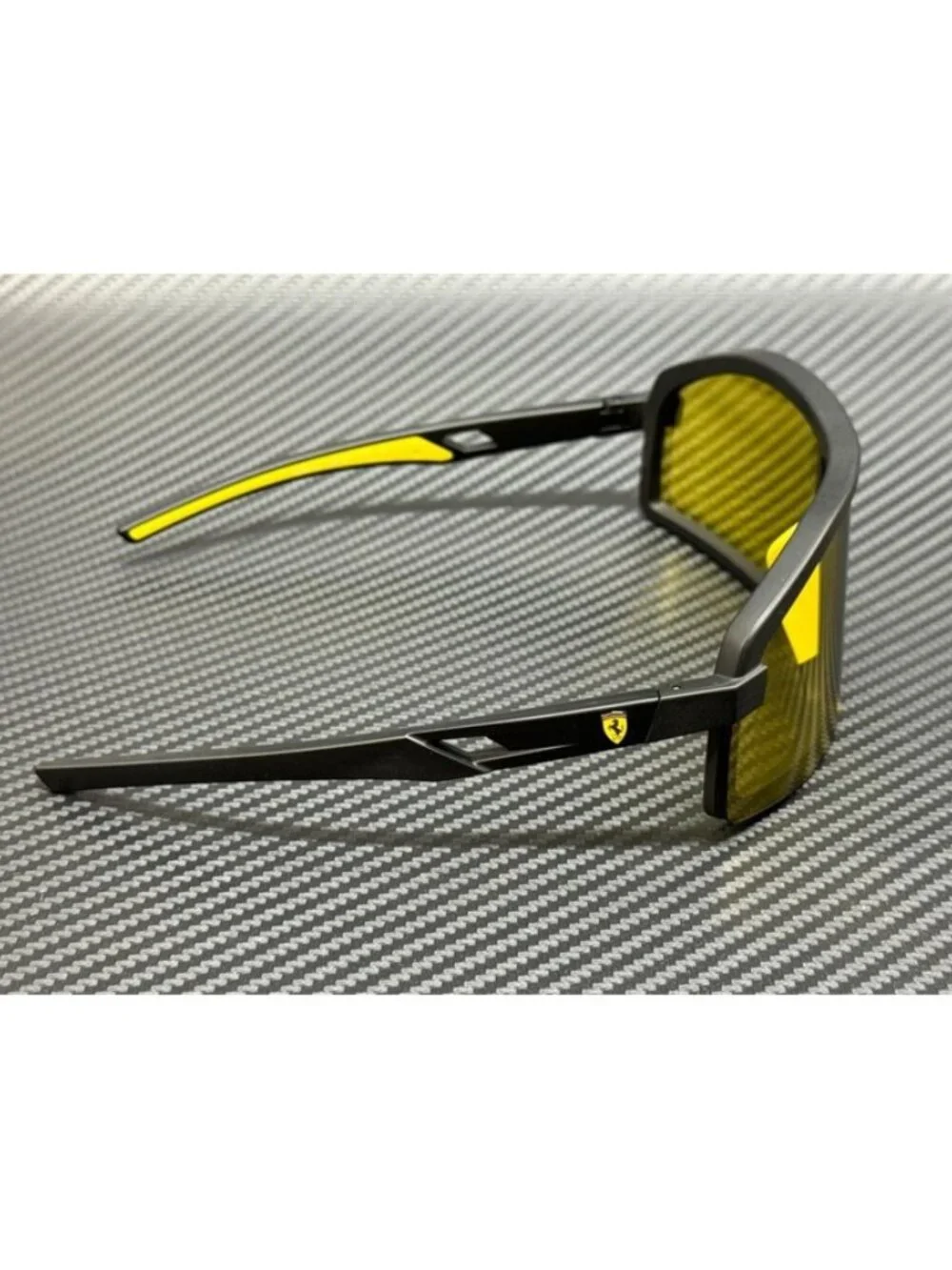 New Ferrari Men Matte Black Sunglasses 65-20-125